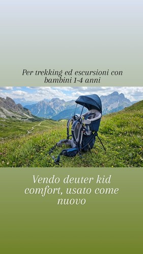 Deuter kid comfort zaino - deuter,
