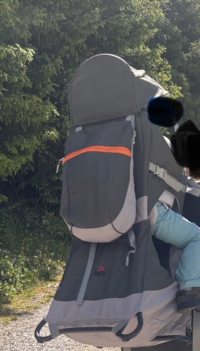 Homcom zaino porta bimbo fino - porta,